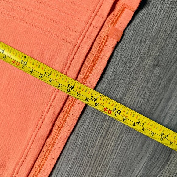 Lululemon Women's Train to Be Tank Top - Orange - Picture 6 of 6